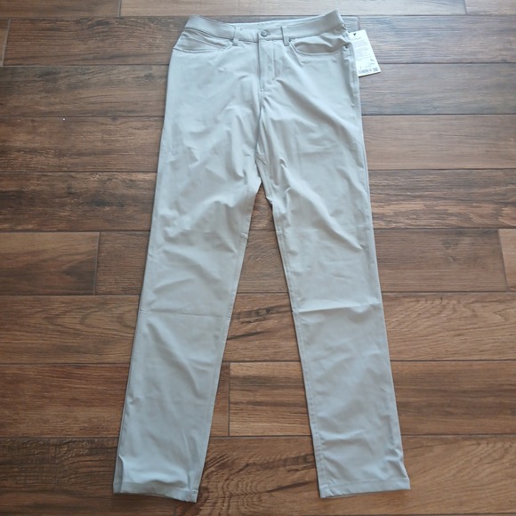 Lululemon Pants Mens 30x34 Grey ABC Pant Relaxed Golf Performance Stretch